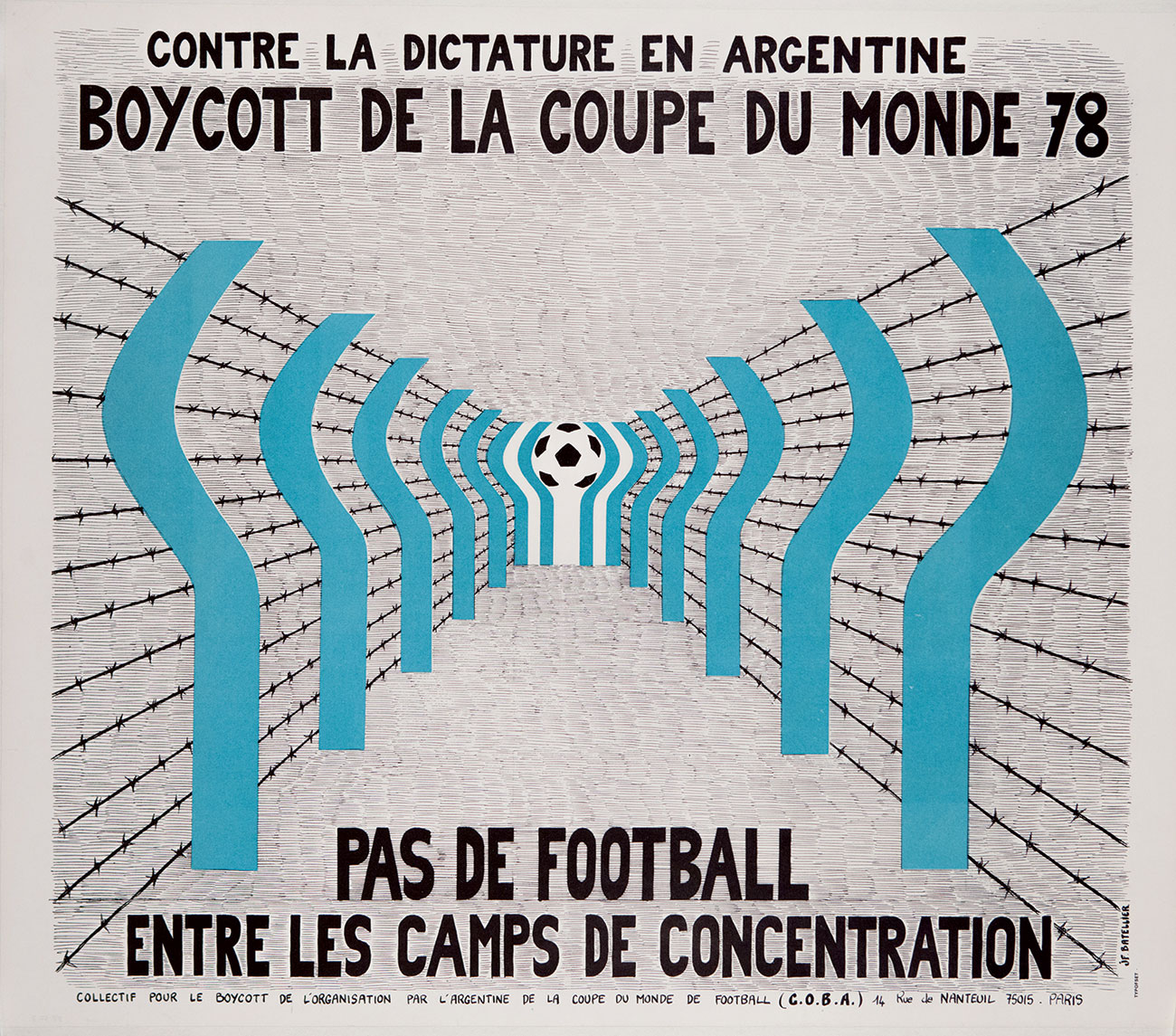 Affiche maillots Le Musée de l'équipe de France de football