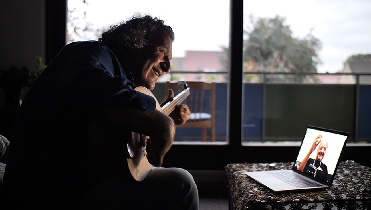 Fadi Yeni Turk Garder la tradition musicale djezrawi vivante Lemgo, Allemagne, 2019 Co-production Fondation AMAR/Humboldt Forum, 2018 © Fadi Yeni Turk