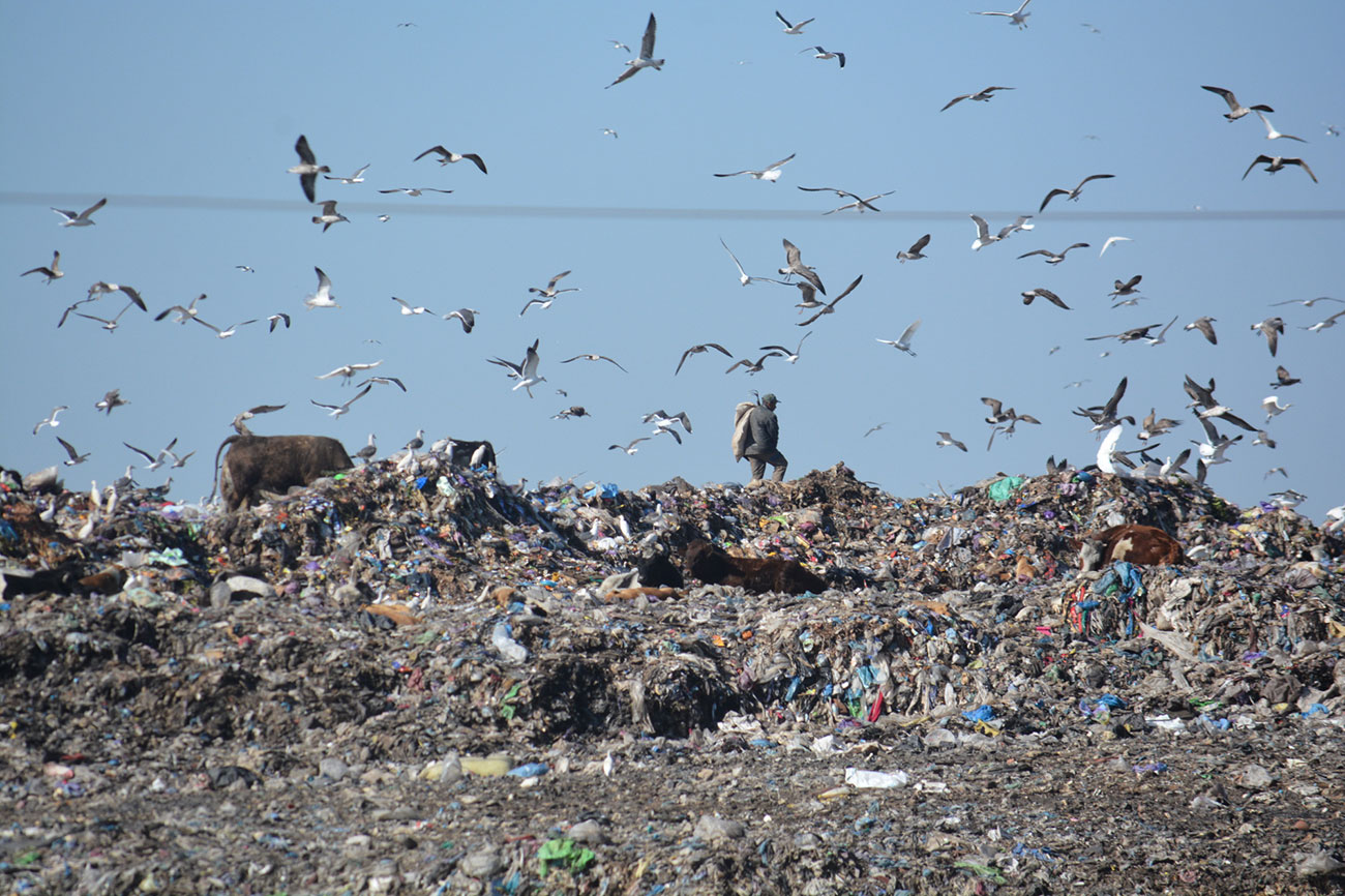 Décharge de Mediouna, Maroc © Pascal Garret, Mucem
