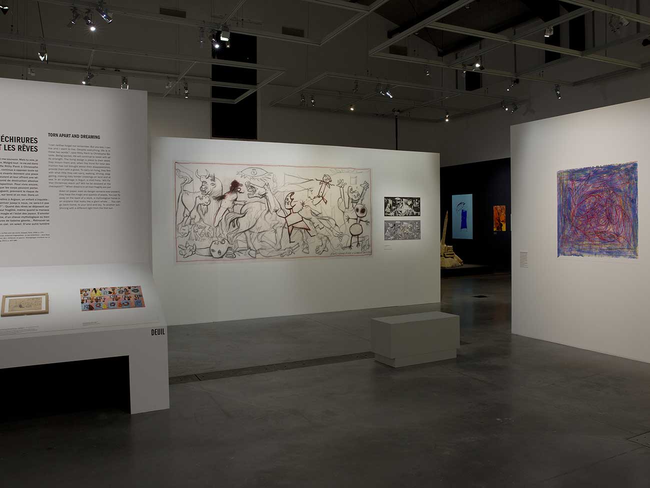 Déflagrations, Scénographie Perrin Fohr, Janv 2021 © Jean Julien Ney, Mucem