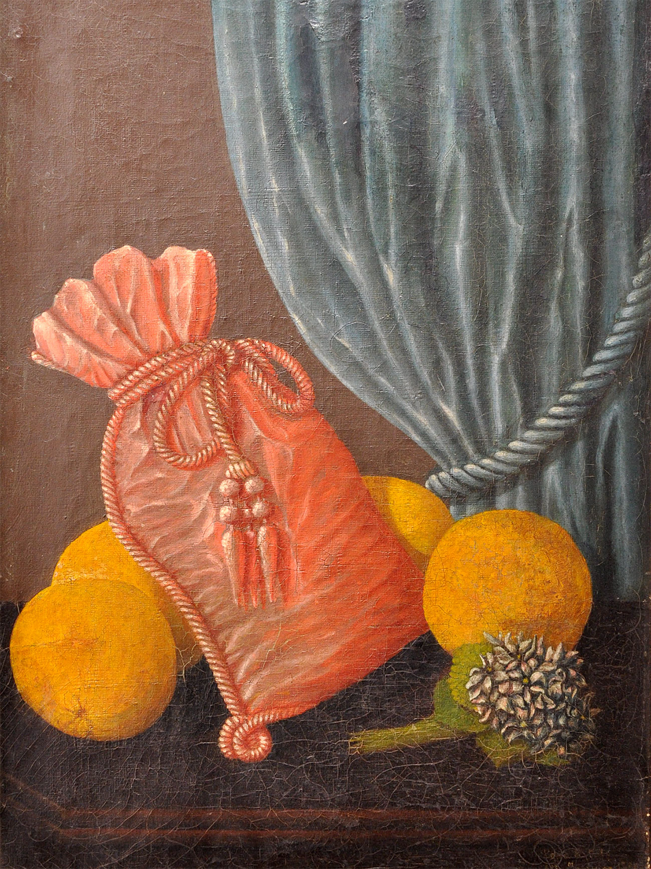 Anonyme Nature morte, 1890 France Huile sur toile de lin, 46,2 x 32,2 cm Mucem, Marseille © Mucem