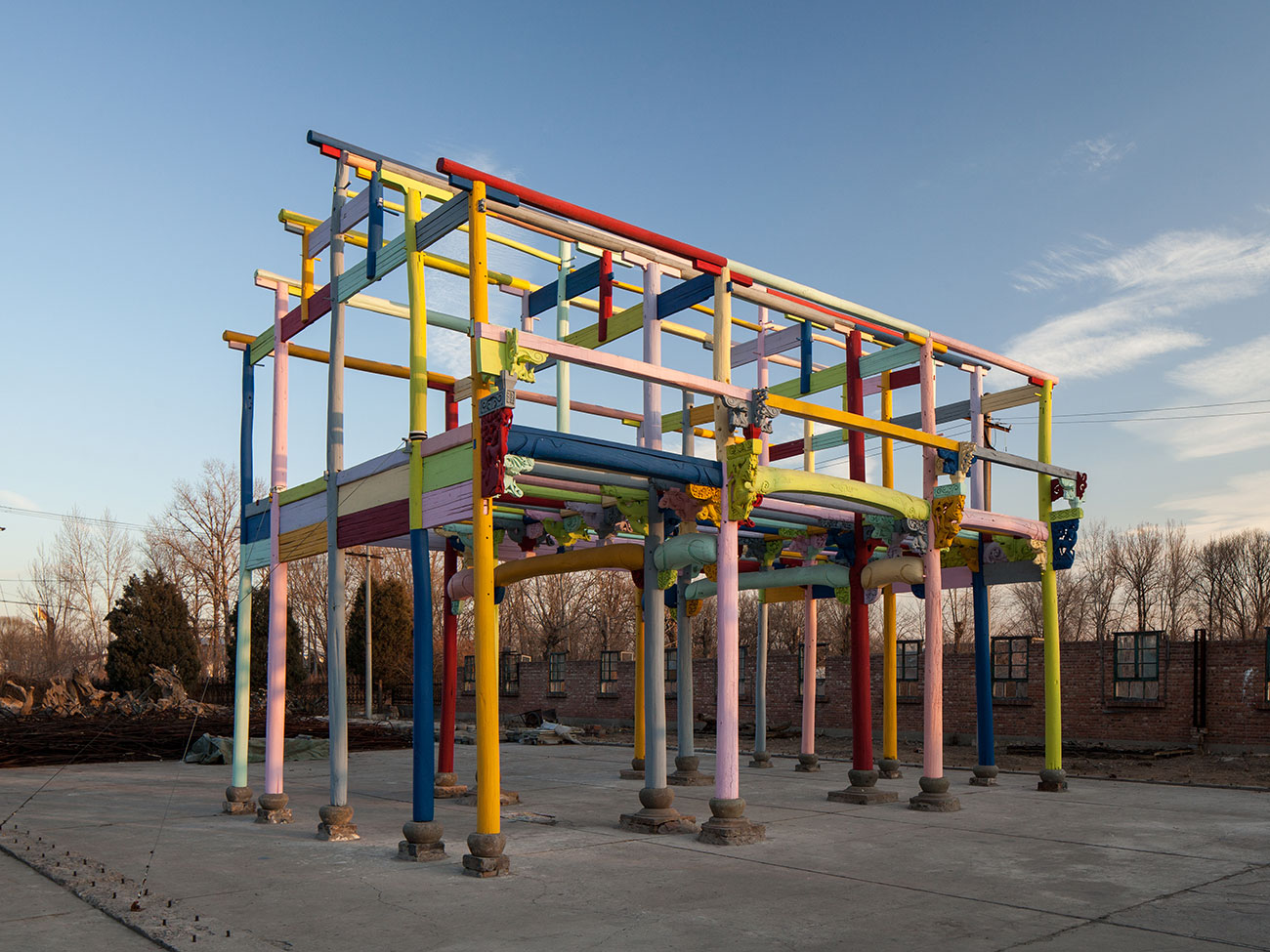 Ai Weiwei Colored House 2015 © Image Courtesy Ai Weiwei studio
