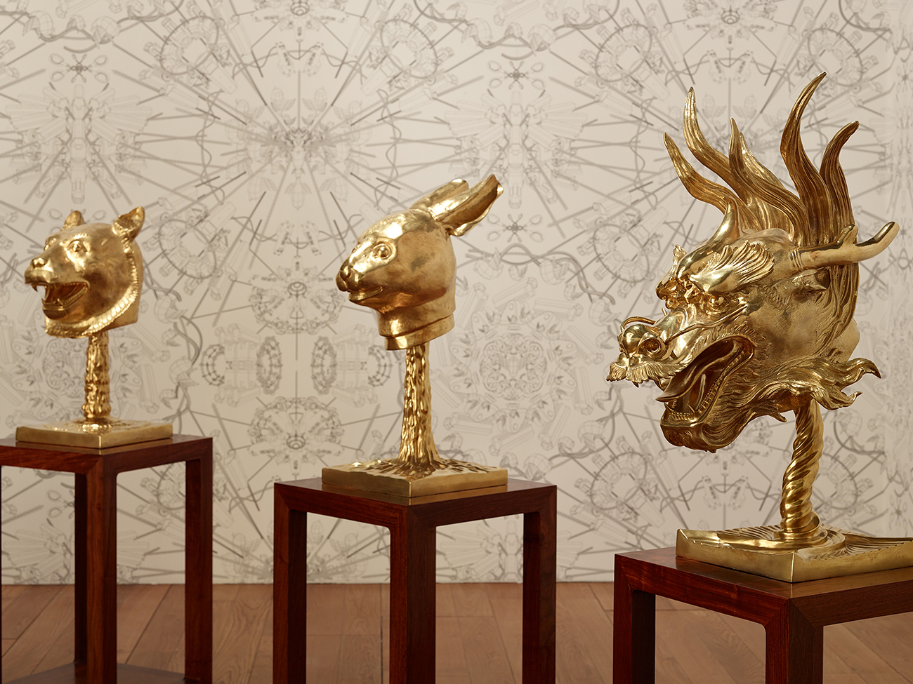 Ai Weiwei, Circle of animals 2012 © Francois Deladerriere, Mucem