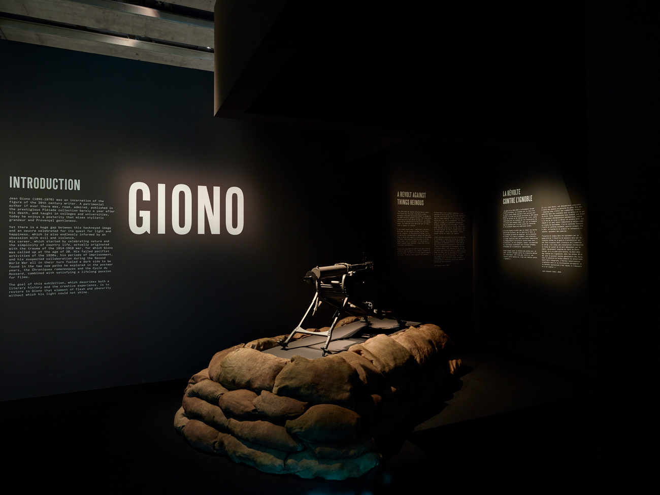 Giono, Scénographie, Pascal Rodriguez, Octobre 2019 © François Deladerrière, Mucem