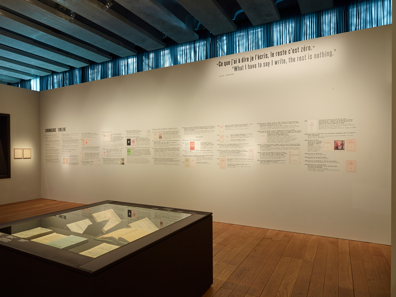 Giono, Scénographie, Pascal Rodriguez, Octobre 2019 © François Deladerrière, Mucem