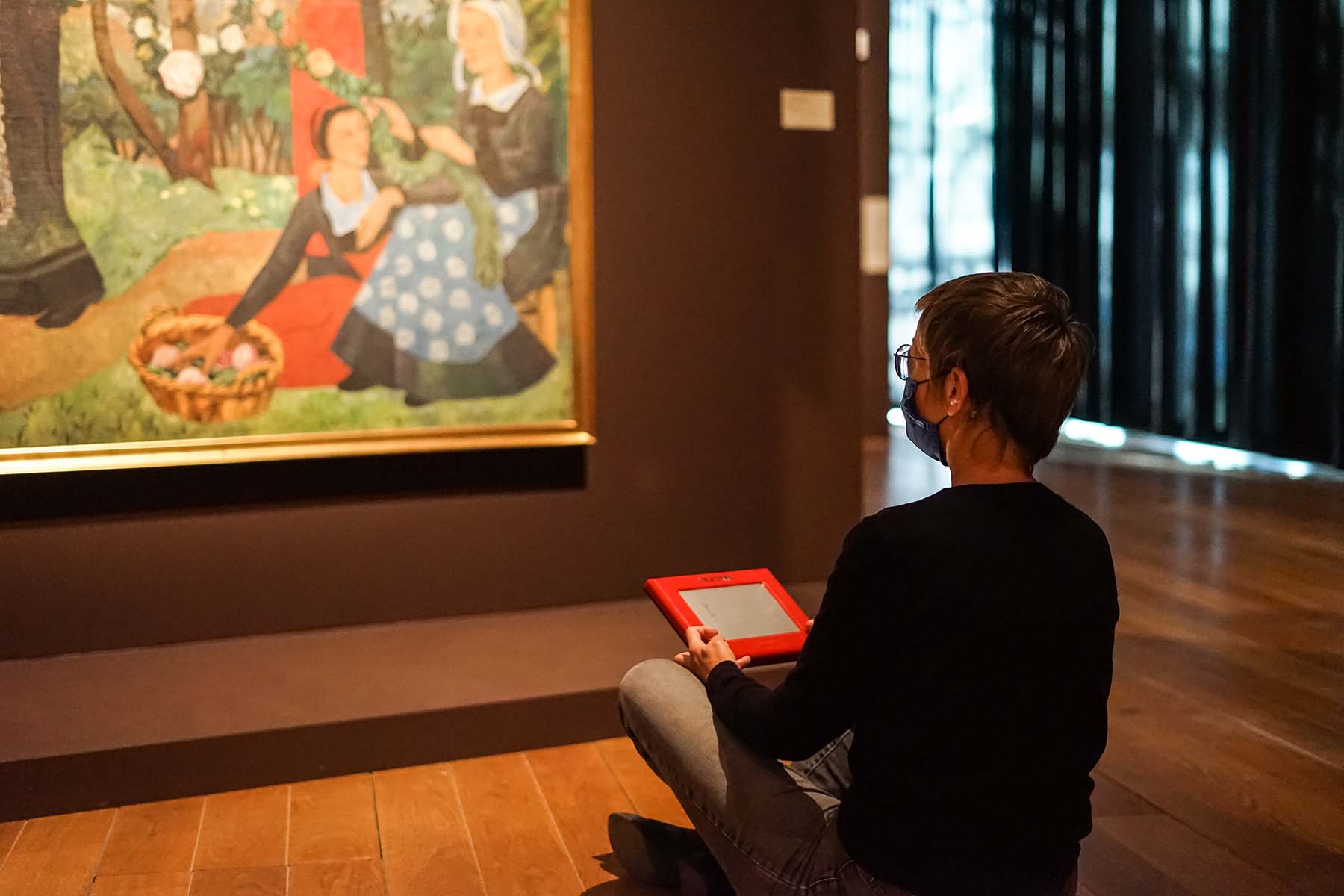 Installation d’Emmanuelle Germain © Julie Cohen, Mucem