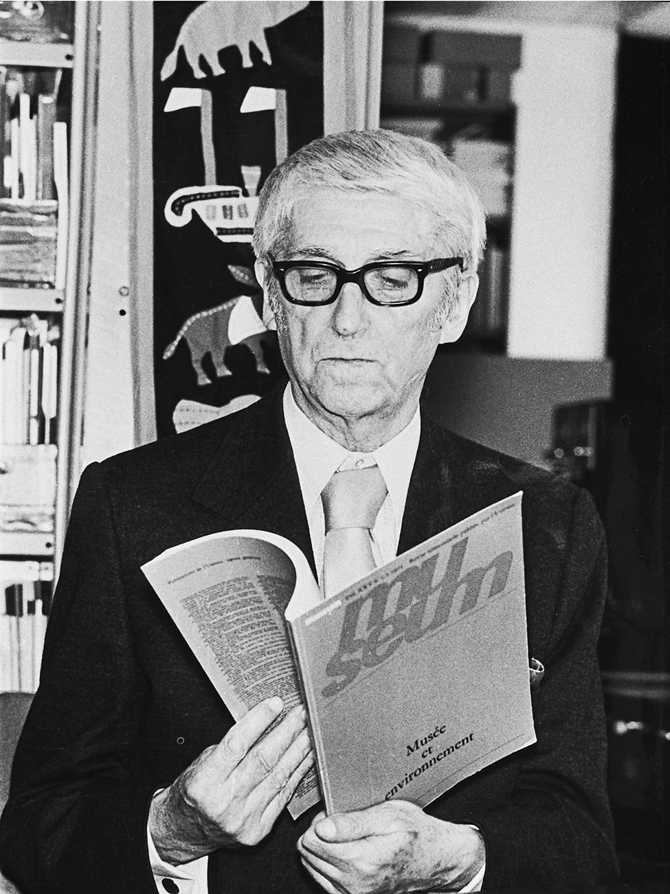 Georges Henri Rivière 1975 © Mucem, J. Guillot