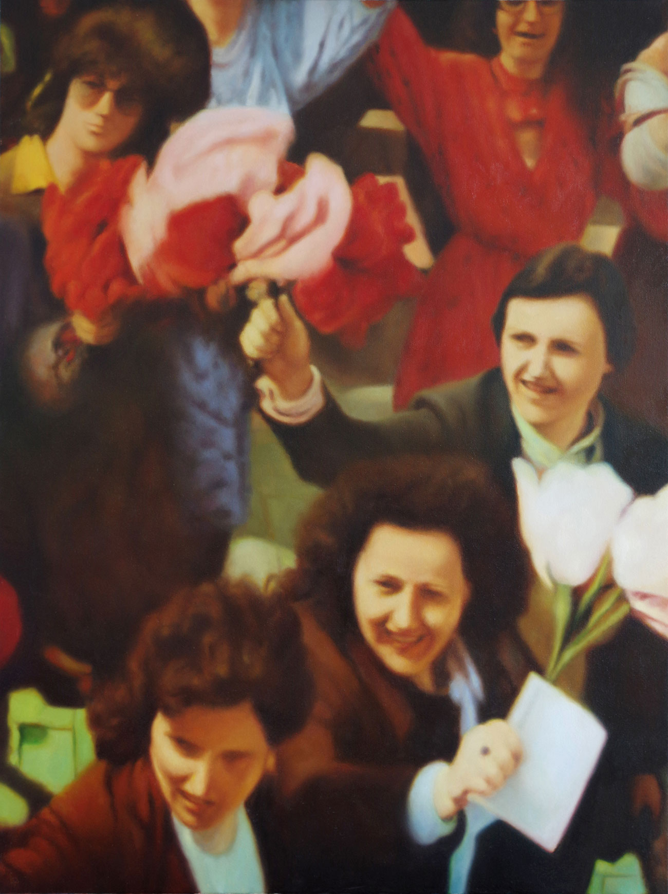 Huile sur toile 2014 © Leonard Qylafi