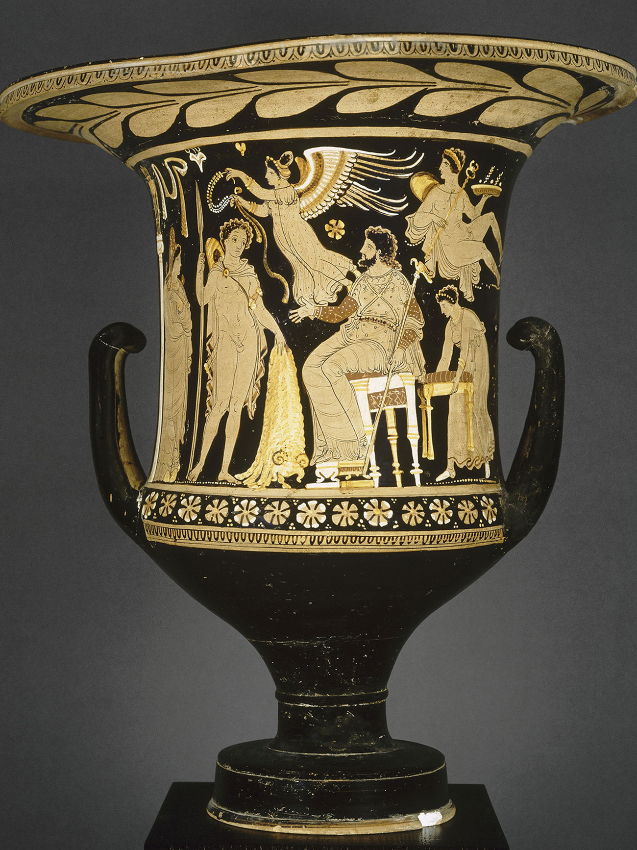 Jason et la toison d'or cratere © RMN Grand Palais musee du Louvre H Lewandowski