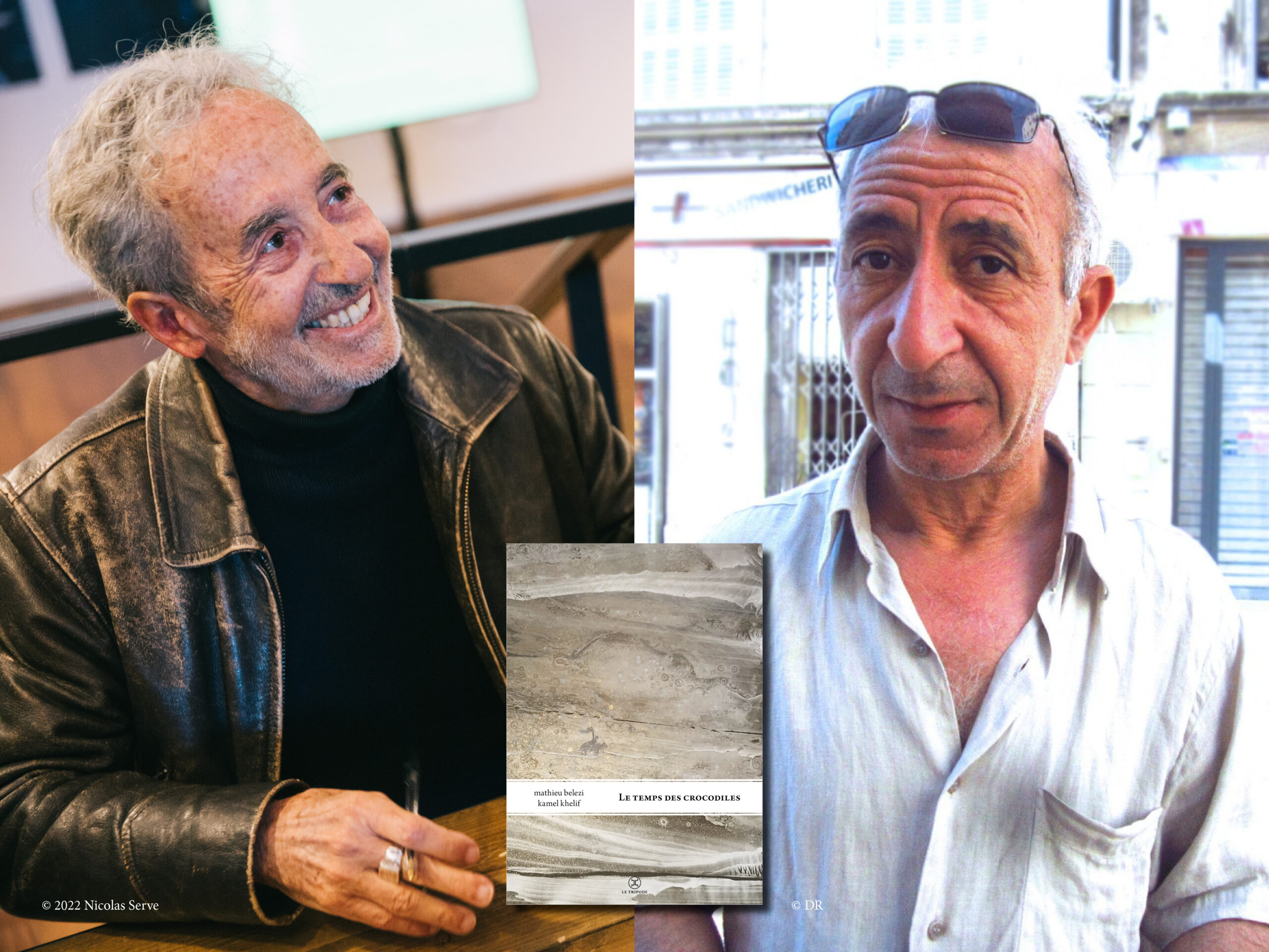 Mathieu Belezi et Kamel Khélif