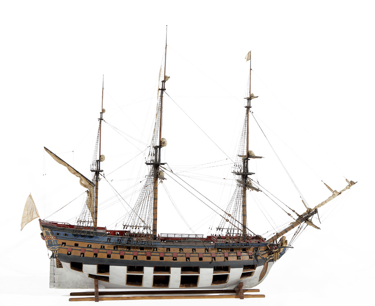 Le vaisseau Languedoc, Collections des musées de Marseille (fonds du vieux Marseille) © F. Jonniaux Ccimp