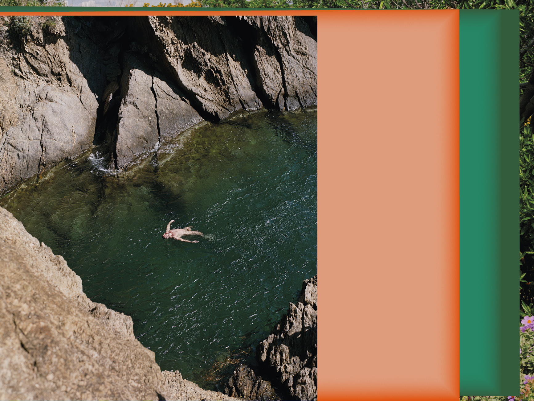 Raphaël Chatelain, Nu dans les criques levantines, juin 2021 © Raphaël Chatelain