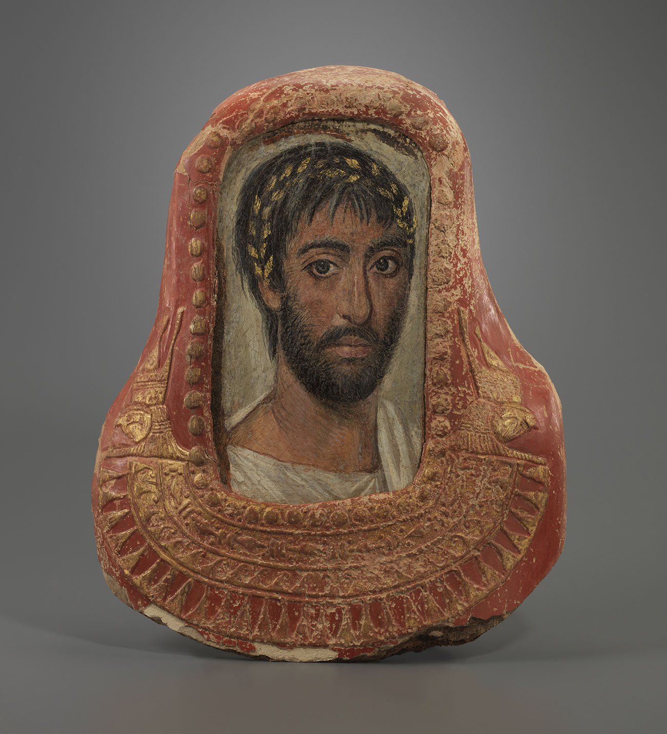 Portrait funéraire du fayoum © Fondation gandur pour l’art, Genève