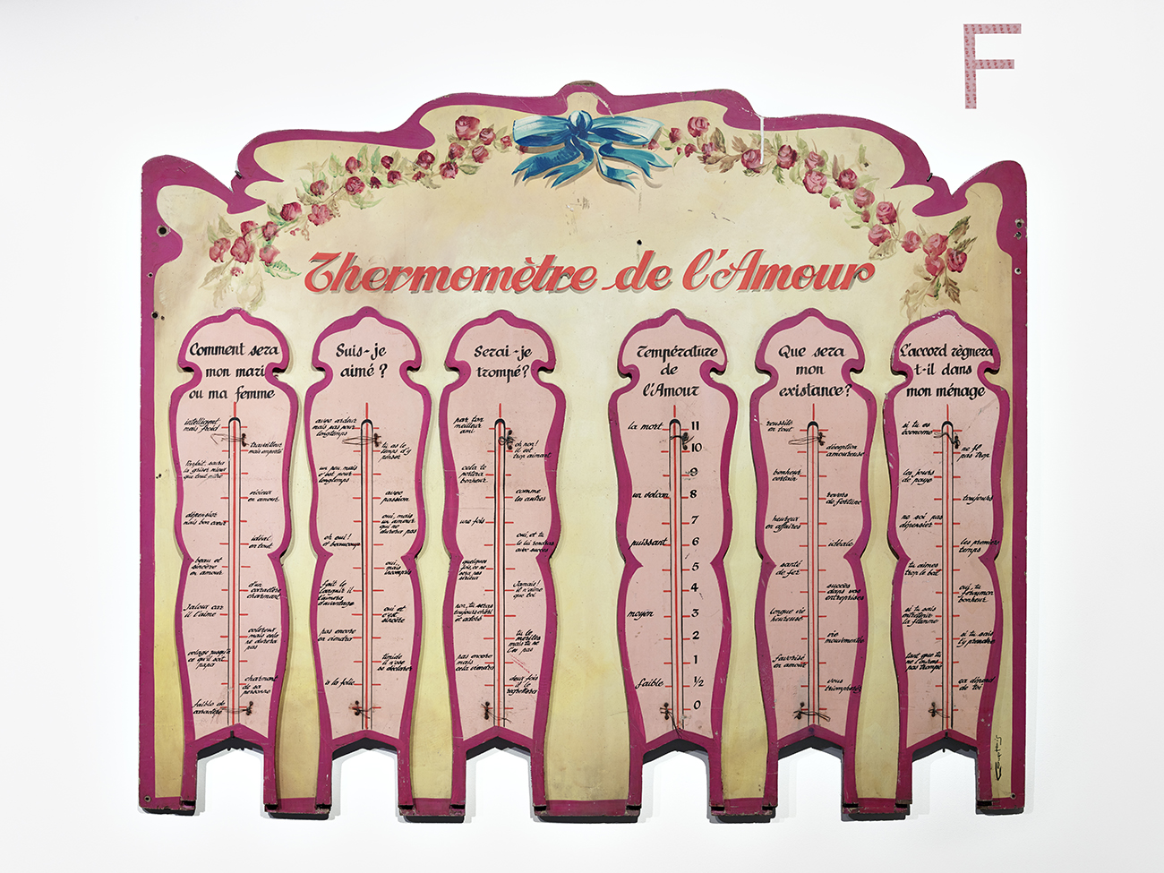 Thermomètre de l'amour © Mucem