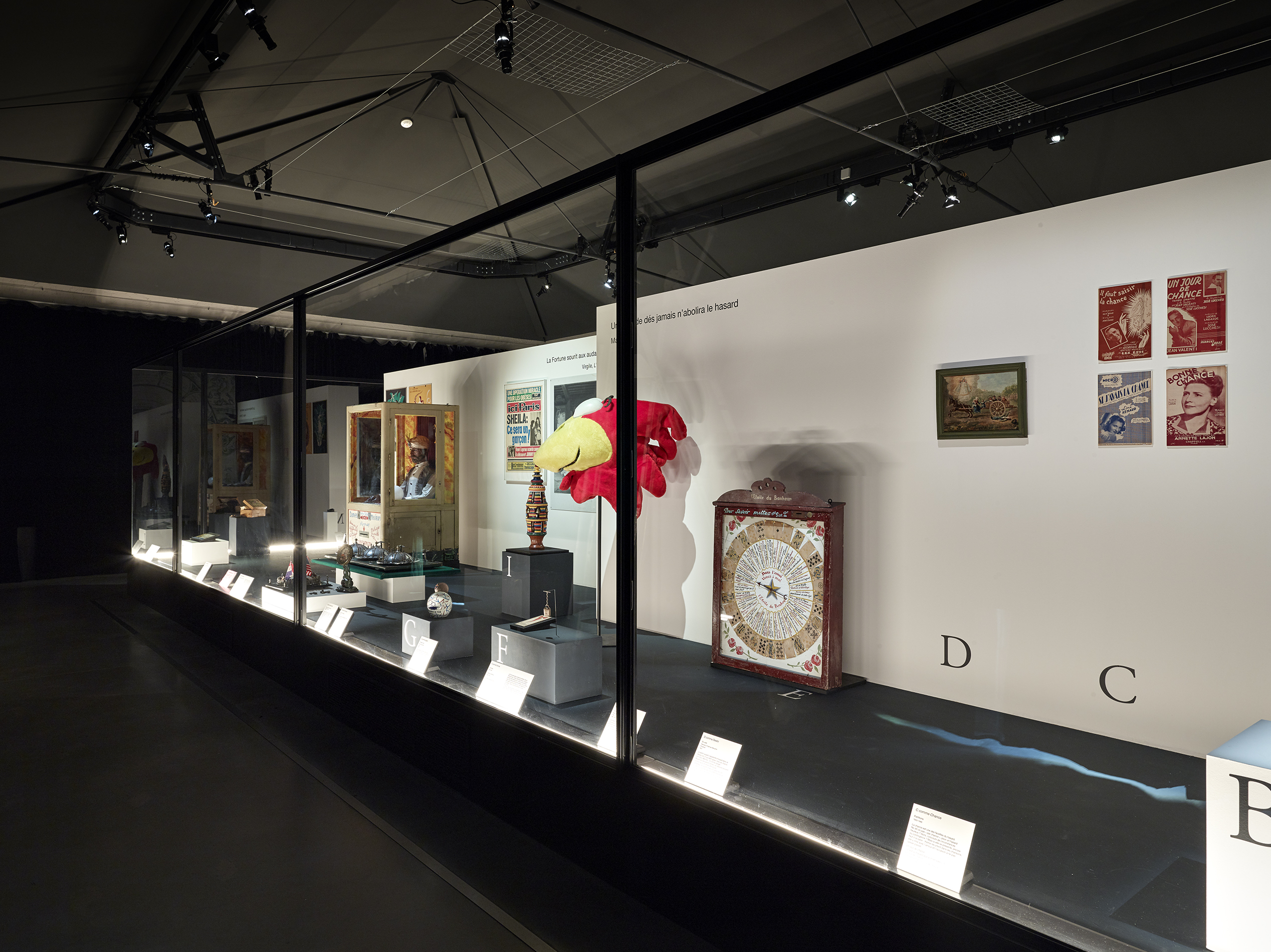 Le Hasard de A à Z © François Deladerrière, Mucem