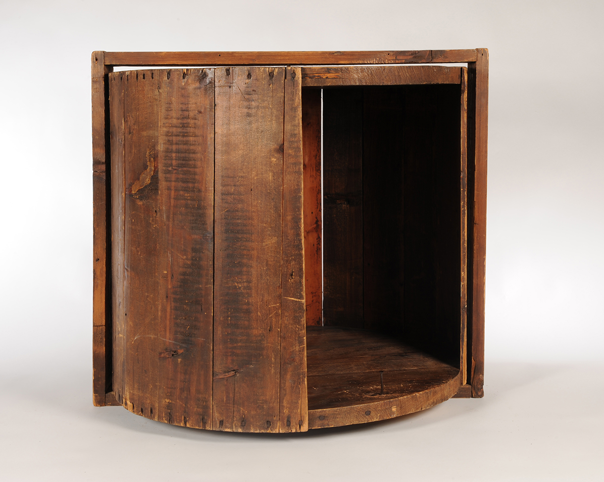 Tour d’abandon en bois, XIXème siècle © photo : Mucem / Christophe Fouin