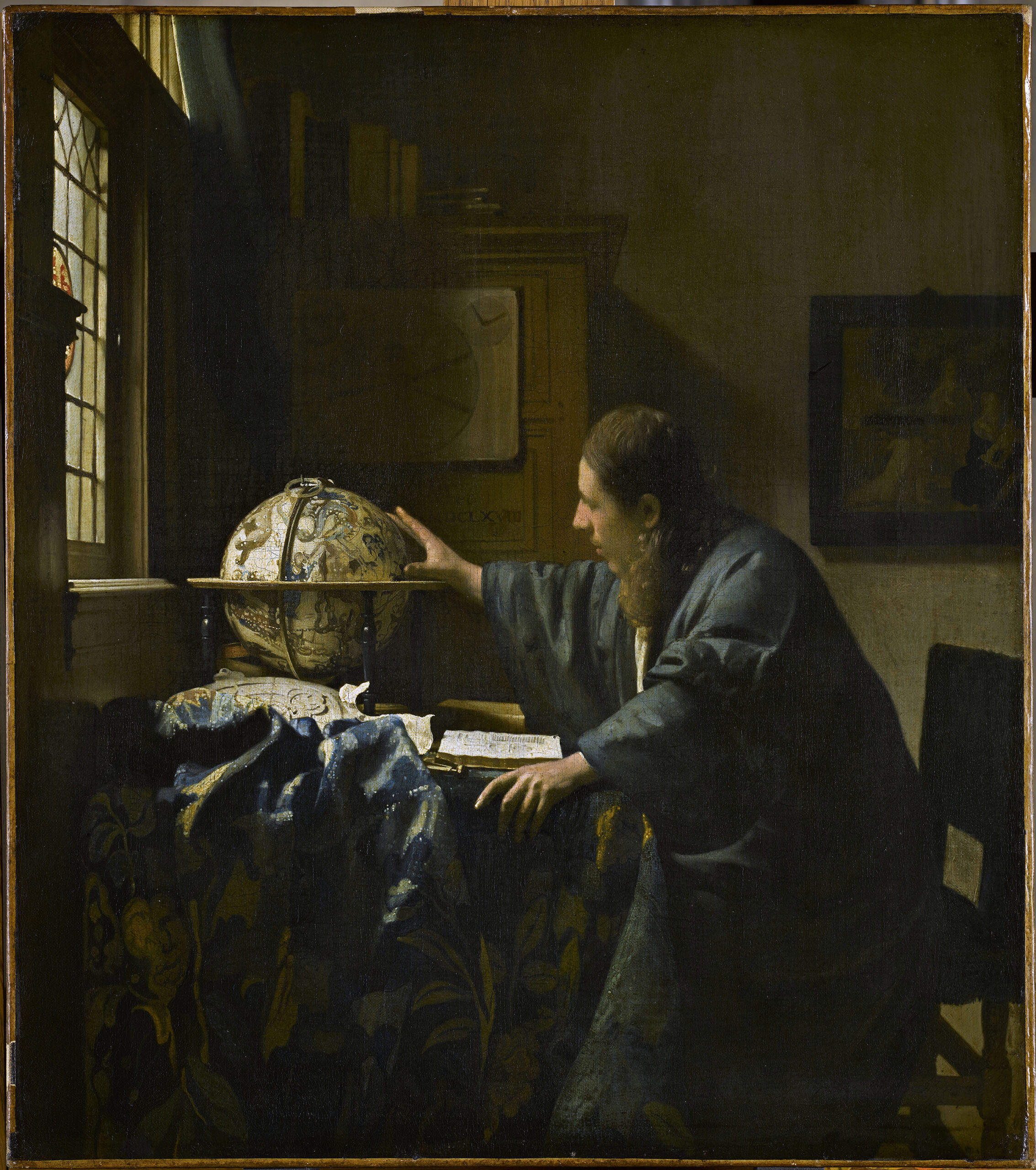 Johannes Vermeer, L Astronome, ou L Astrologue, 1668 © GrandPalaisRmn (musee du Louvre), F Raux