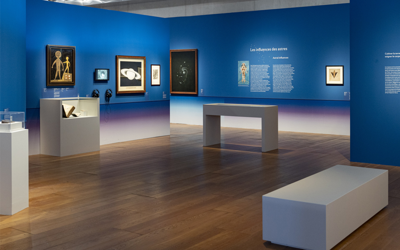 Lire le ciel, Mucem, scénographie agence Nathalie Crinière, Juillet 2025 © Nadine Jestin - Hans Lucas - Mucem