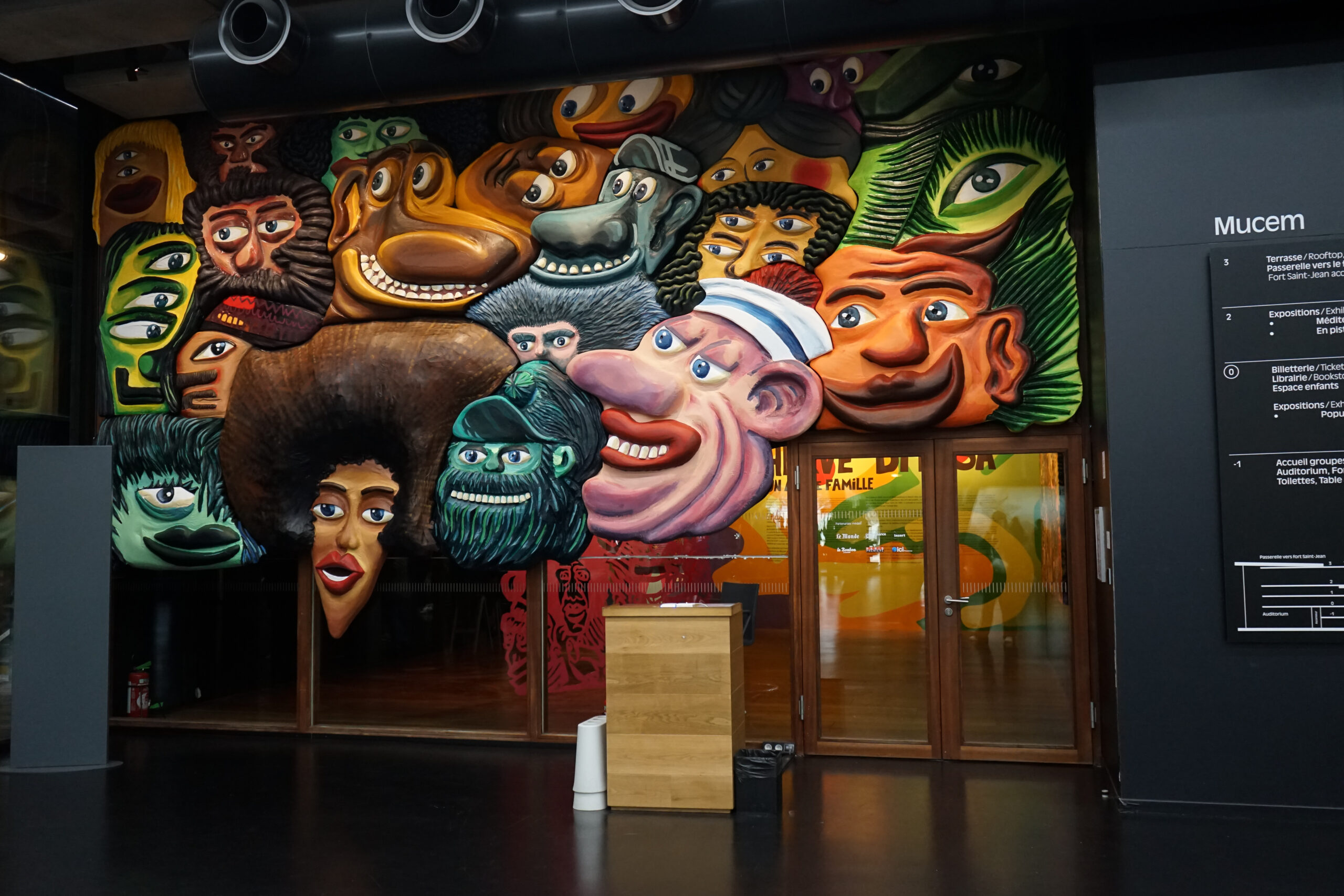 Hervé Di Rosa Direction artistique Jean Seisser, Mars 2025 Mucem © Julie Cohen, Mucem