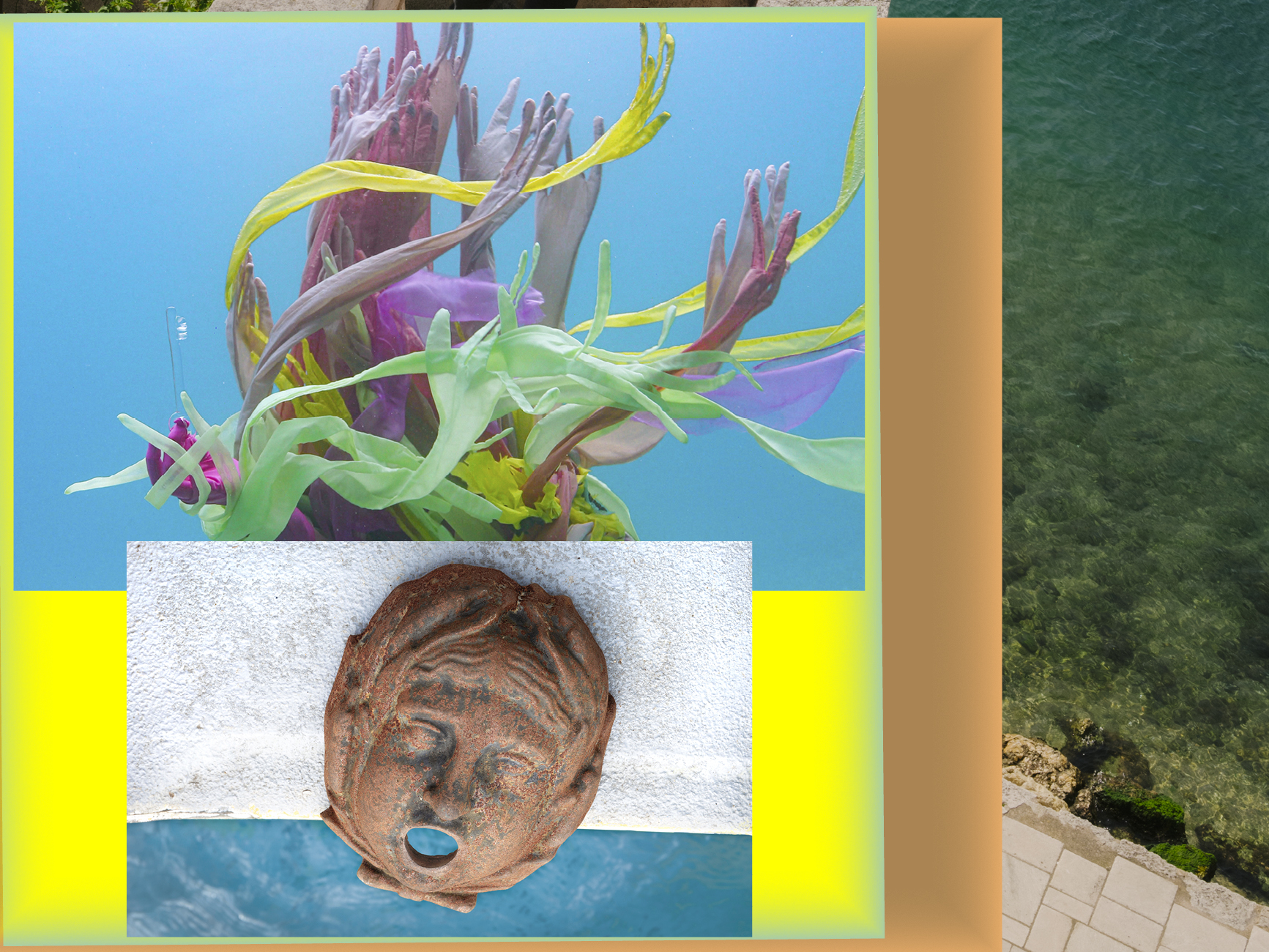 © Edwige Lamy ; Laure Prouvost, capture de la vidéo Sous les Flots les Âmes Sont, 2024. Installation vidéo. Production Mucem 2024-2025 © Adagp, Paris, 2025