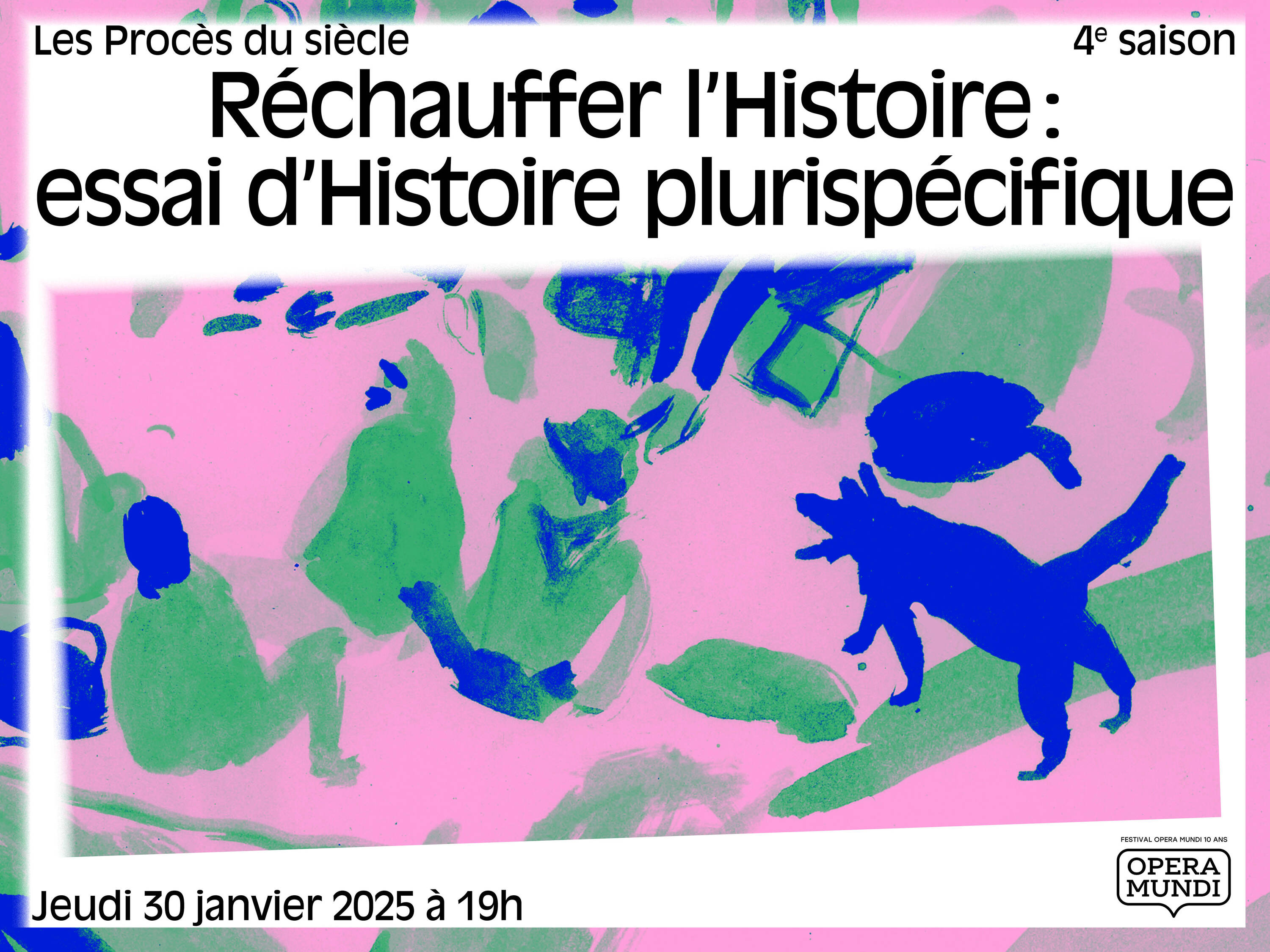 Réchauffer l’Histoire : essai d’Histoire plurispécifique © Benoit Guillaume / Mucem
