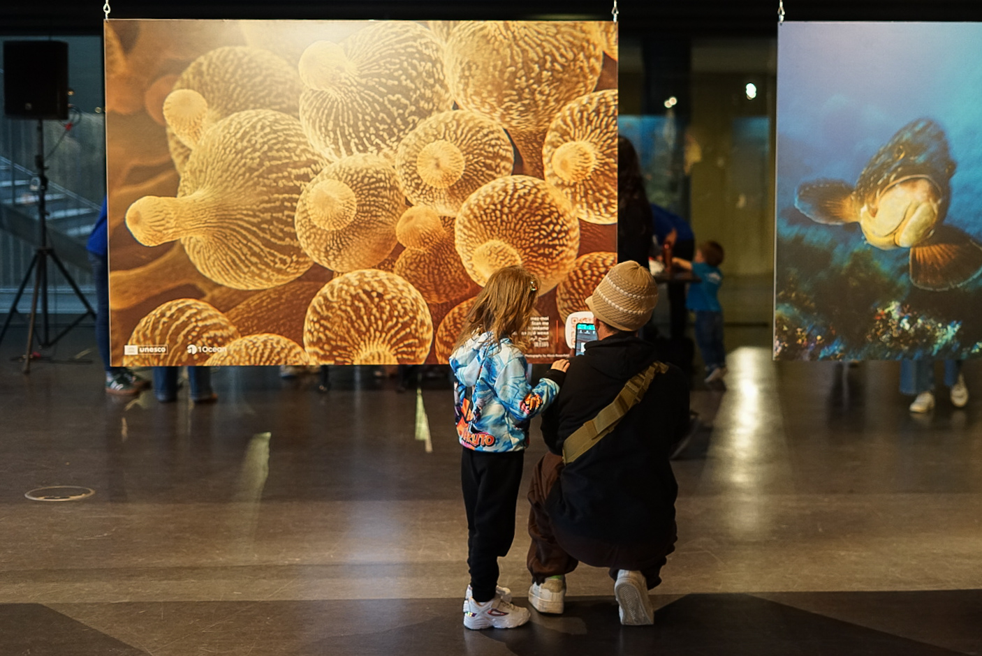 Un grand musée bleu © Julie Cohen