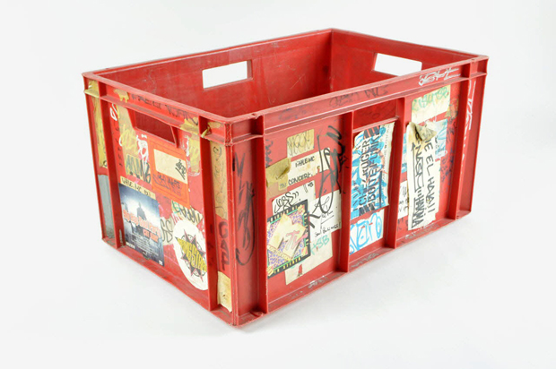 Caisse à vinyles, Dj Dee Nasty, Mucem. 2005.27.1