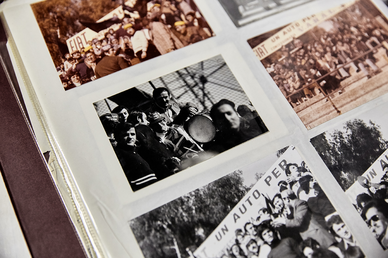 Enquête-collecte à Latina, 2015 et 2016 © Giovanni Ambrosio, Black Spring Graphics Studio,Mucem