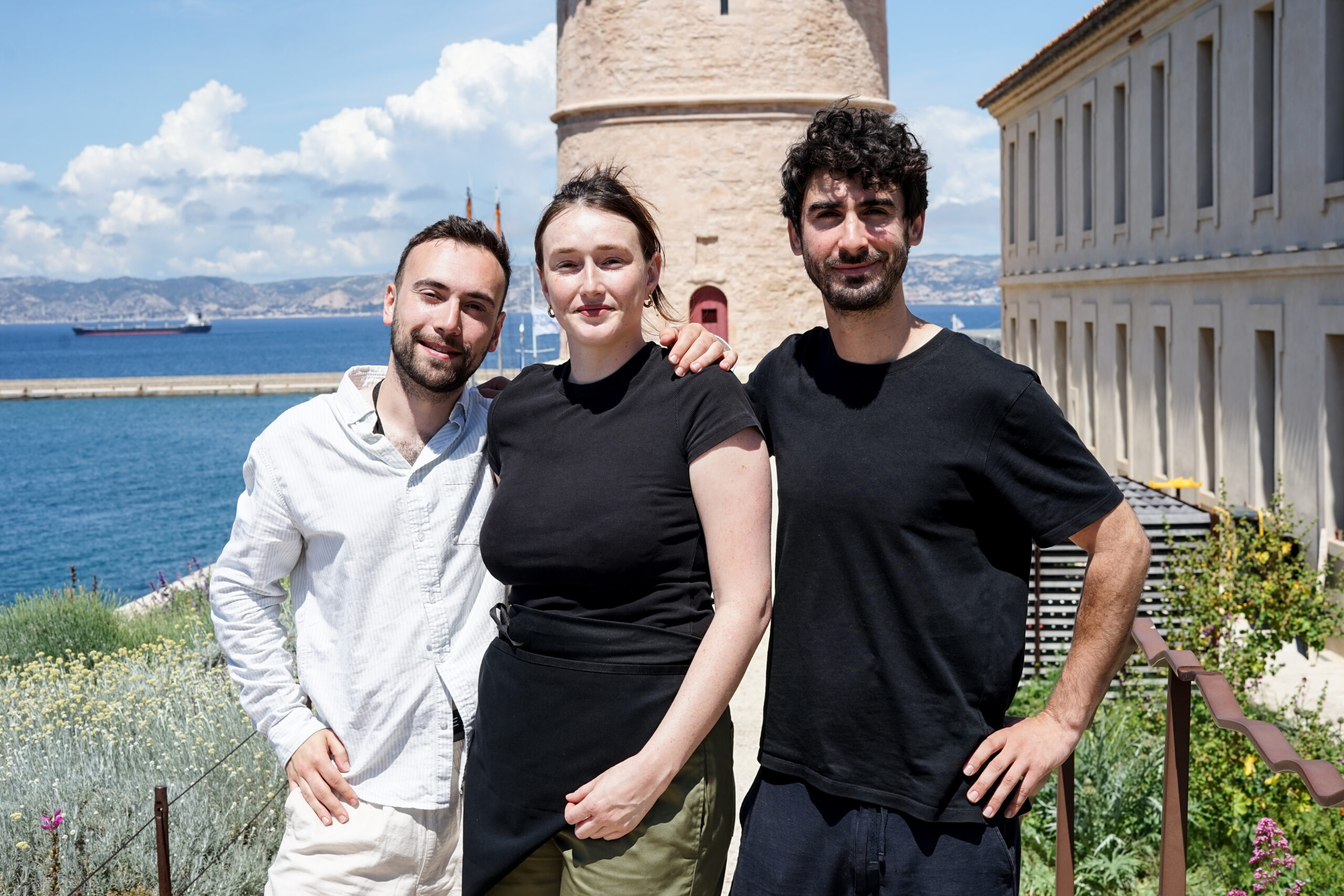 The café du fort team © Julie Cohen, Mucem