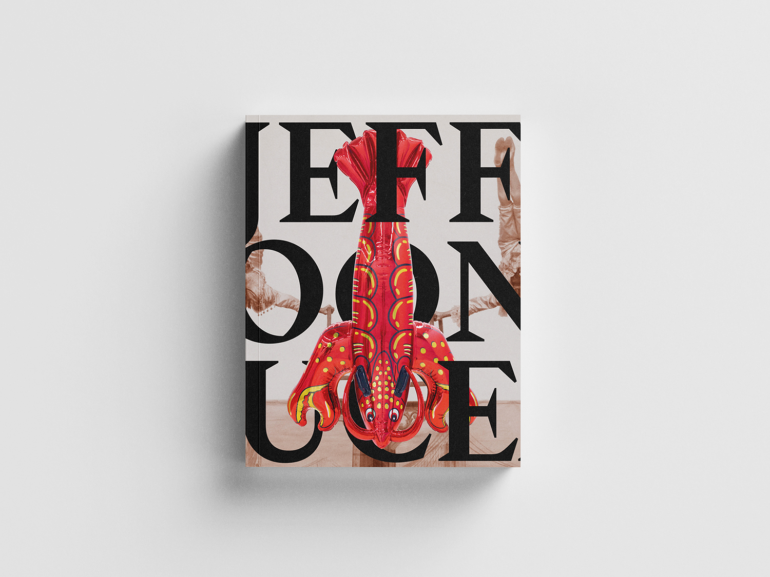 Visuel de couverture du catalogue d'exposition Jeff Koons Mucem