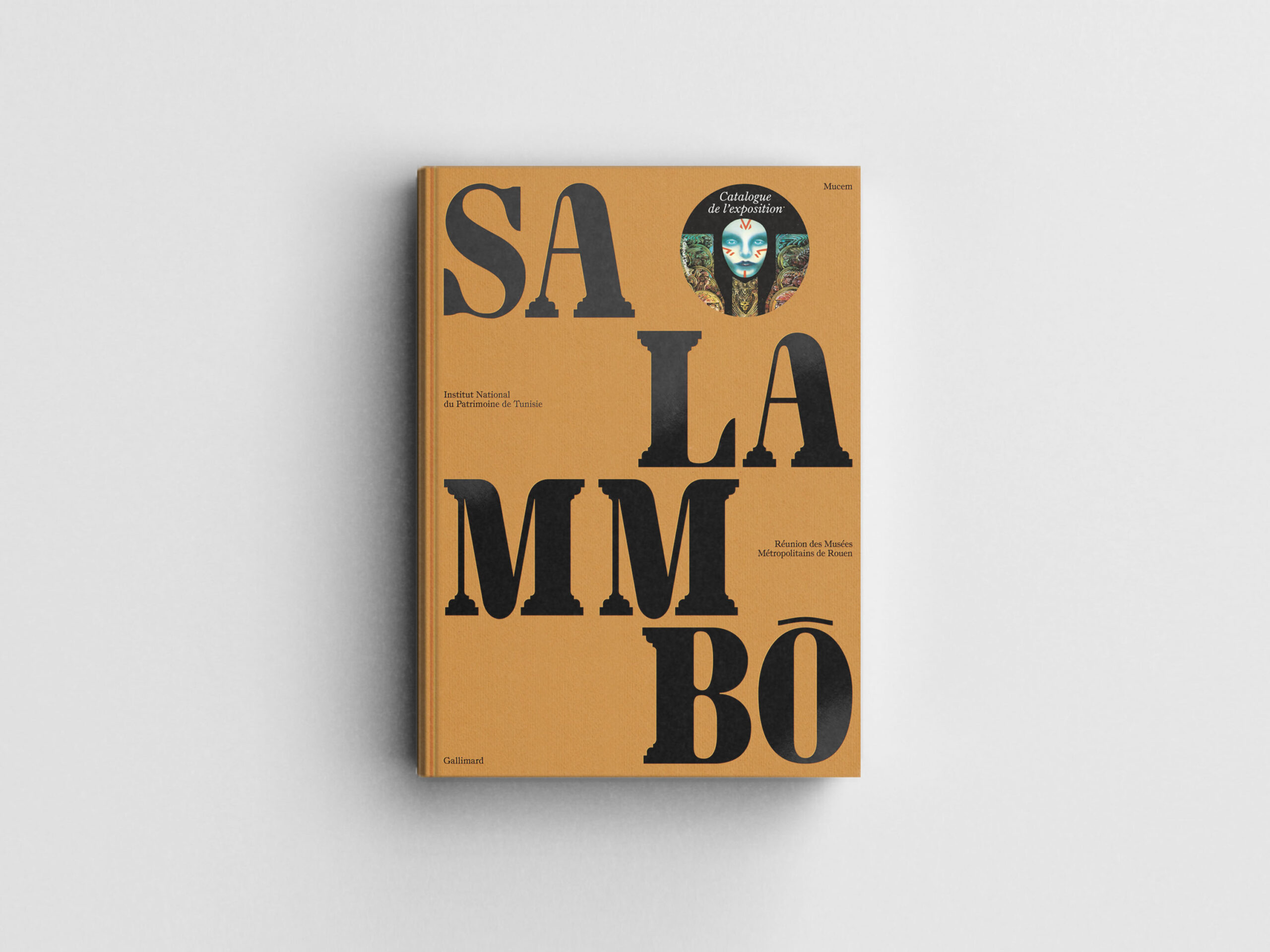 Visuel de couverture du catalogue d'exposition Salammbô