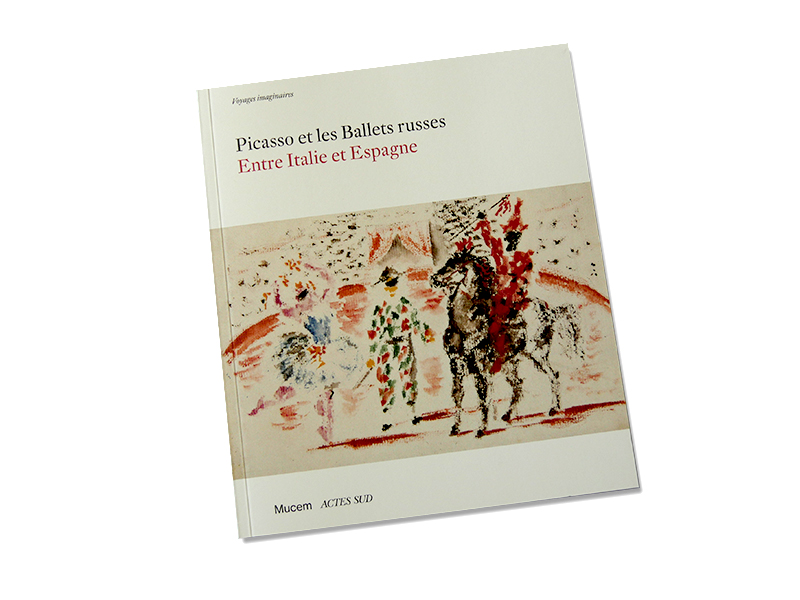 Visuel de couverture de l'exposition Picasso et les Ballets russes