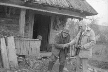 photographie - Enquête conduite par Jean Cuisenier en Roumanie (avril 1991)