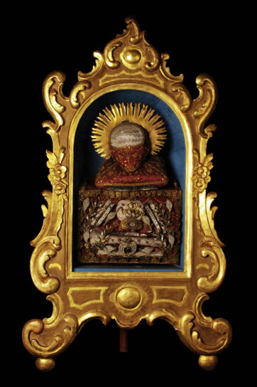 dessus d'autel reliquaire