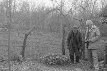 photographie - Jean Cuisenier et le sorcier