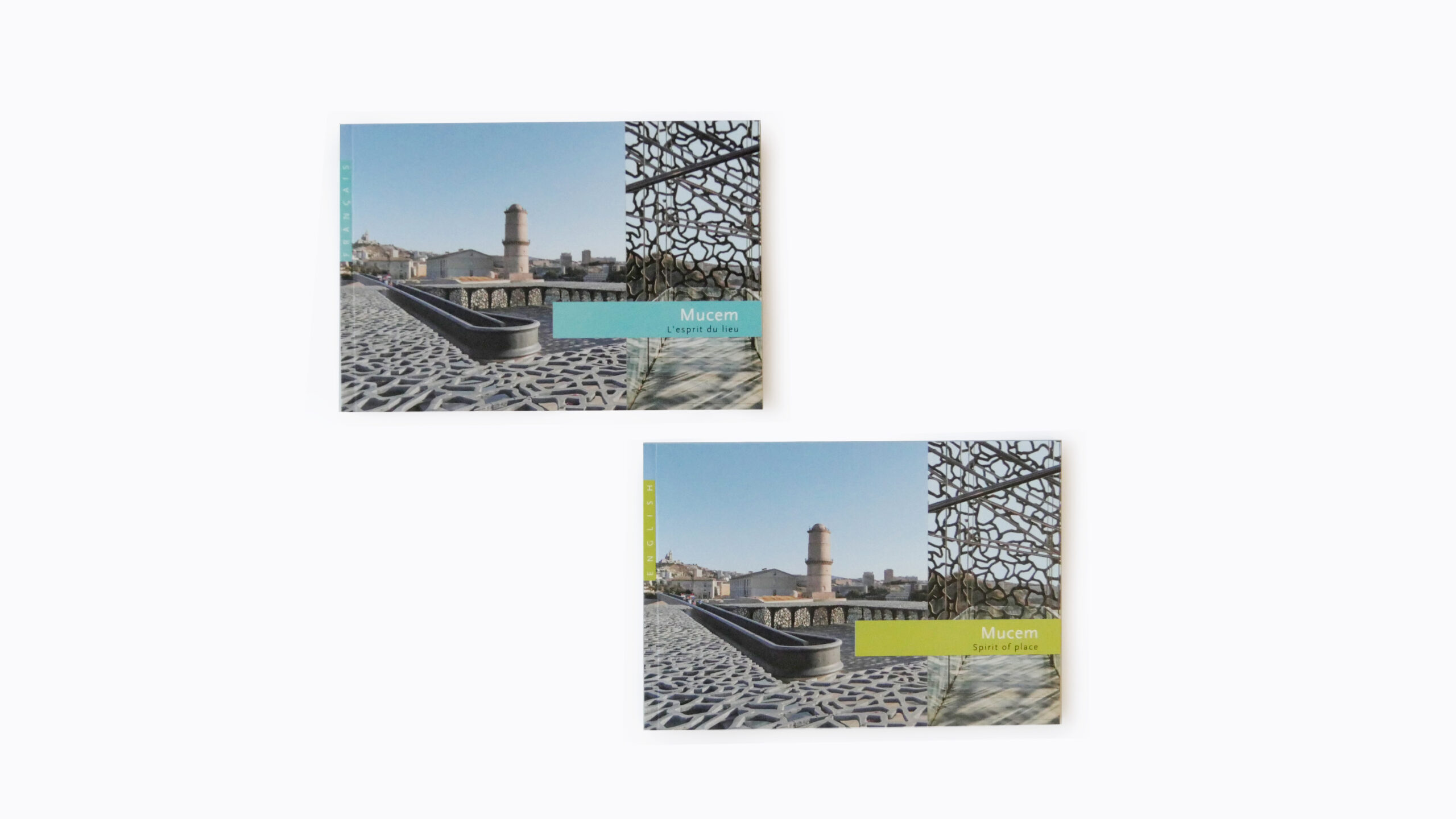 Visuel de couverture du livre L'esprit du lieu / Spirit of Place: Mucem