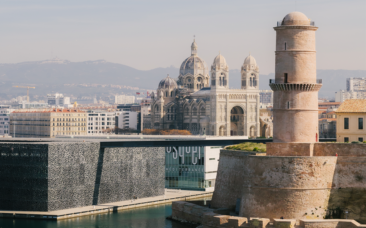 Fuerte Saint-Jean y J4 - 2024 - arquitectos Rudy Ricciotti y Roland Carta © Maxime Verret - Mucem