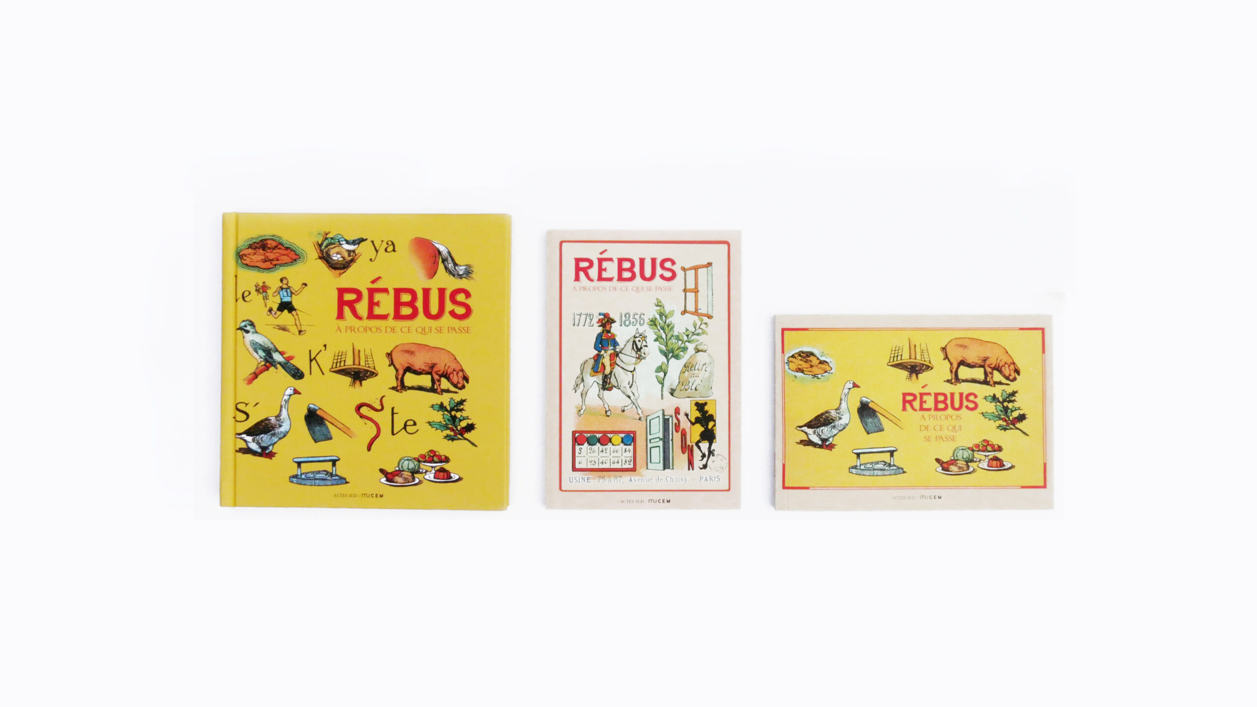 Visuel de couverture de l'exposition Rébus