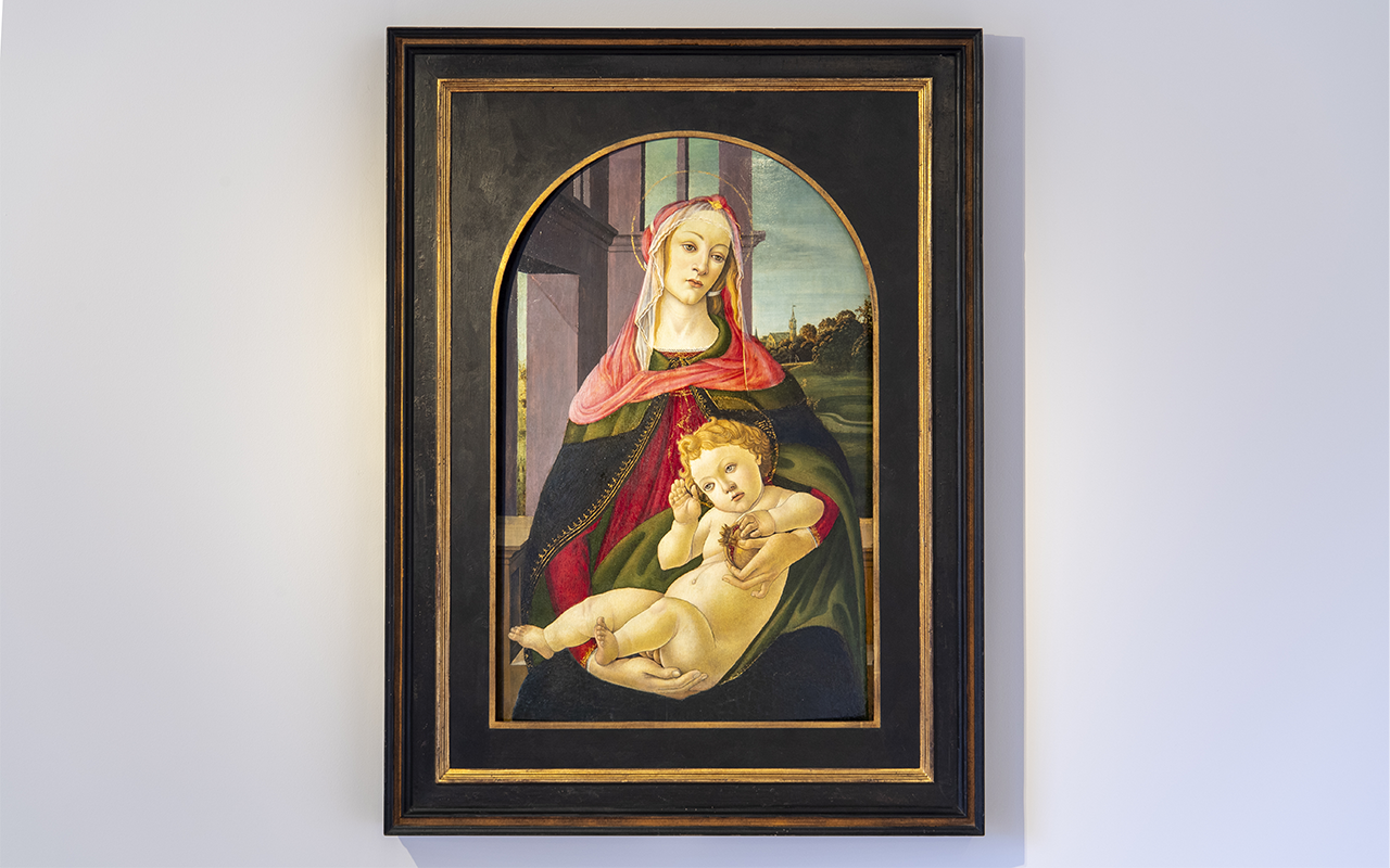 Atelier de Botticelli -La Vierge à la grenade - 1487 ©Thibaut Chapotot / Fondation Carmignac