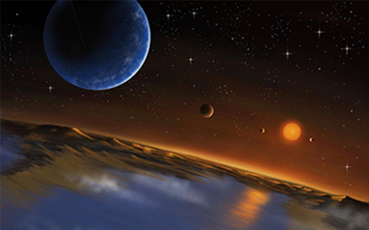 Kepler-62 © Danielle Futselaar - SETI Institute