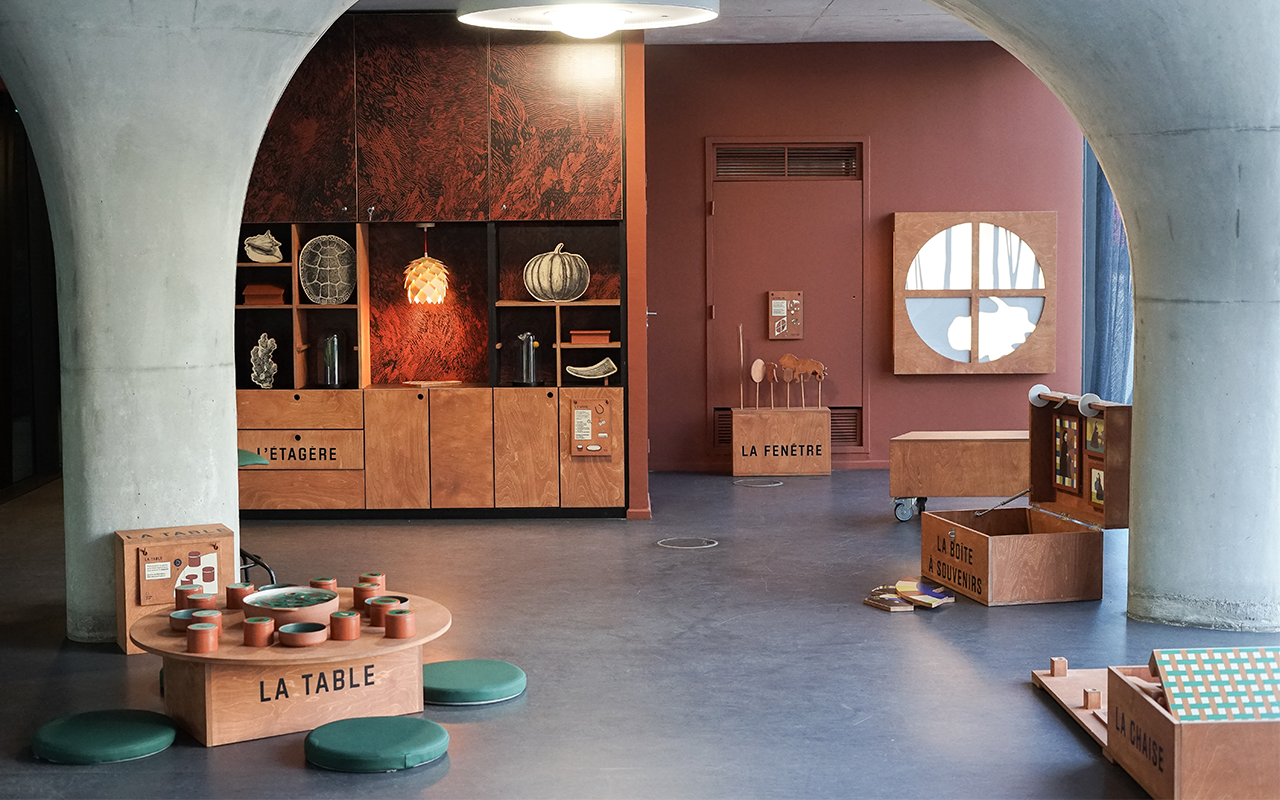 Le Fabuleux terrier, Mucem children's area © Julie Cohen, Mucem