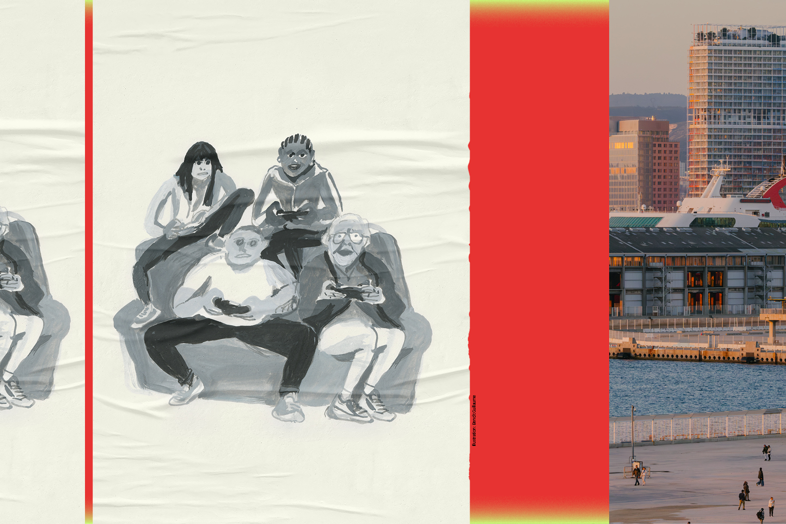 Les jeux vidéo, vers de nouveaux imaginaires Procès du siècle #5 © Benoit Guillaume / Mucem