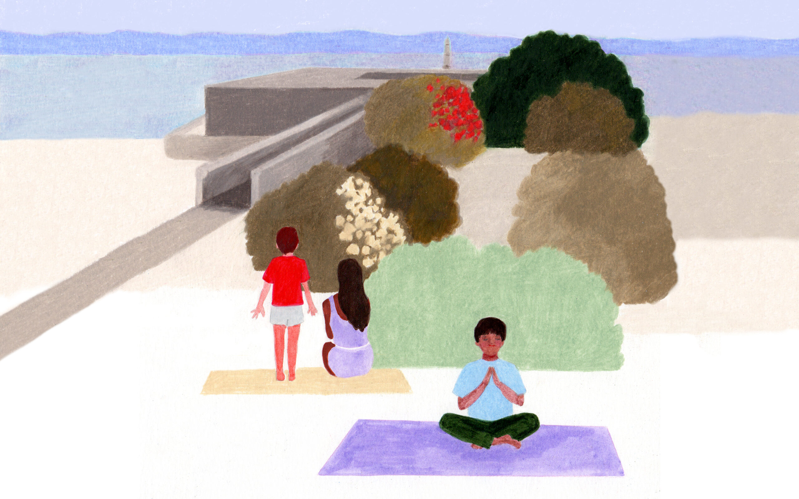 Les vacances bien-être © Fanny Dreyer, Mucem