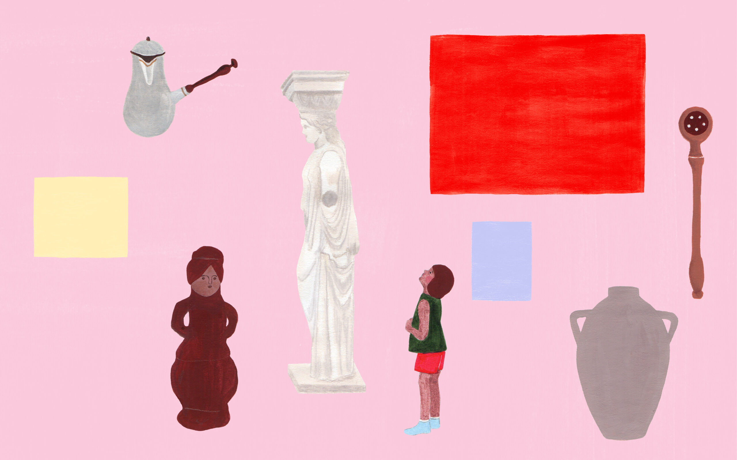 Le musée à petits pas © Fanny Dreyer, Mucem