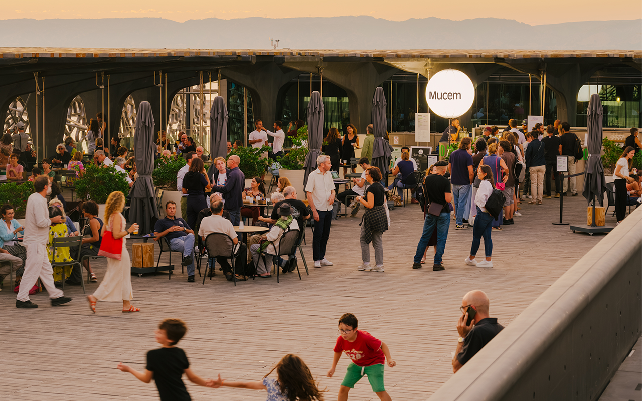 Le toit-terrasse - Mucem - 2025 © Maxime Verret - Mucem