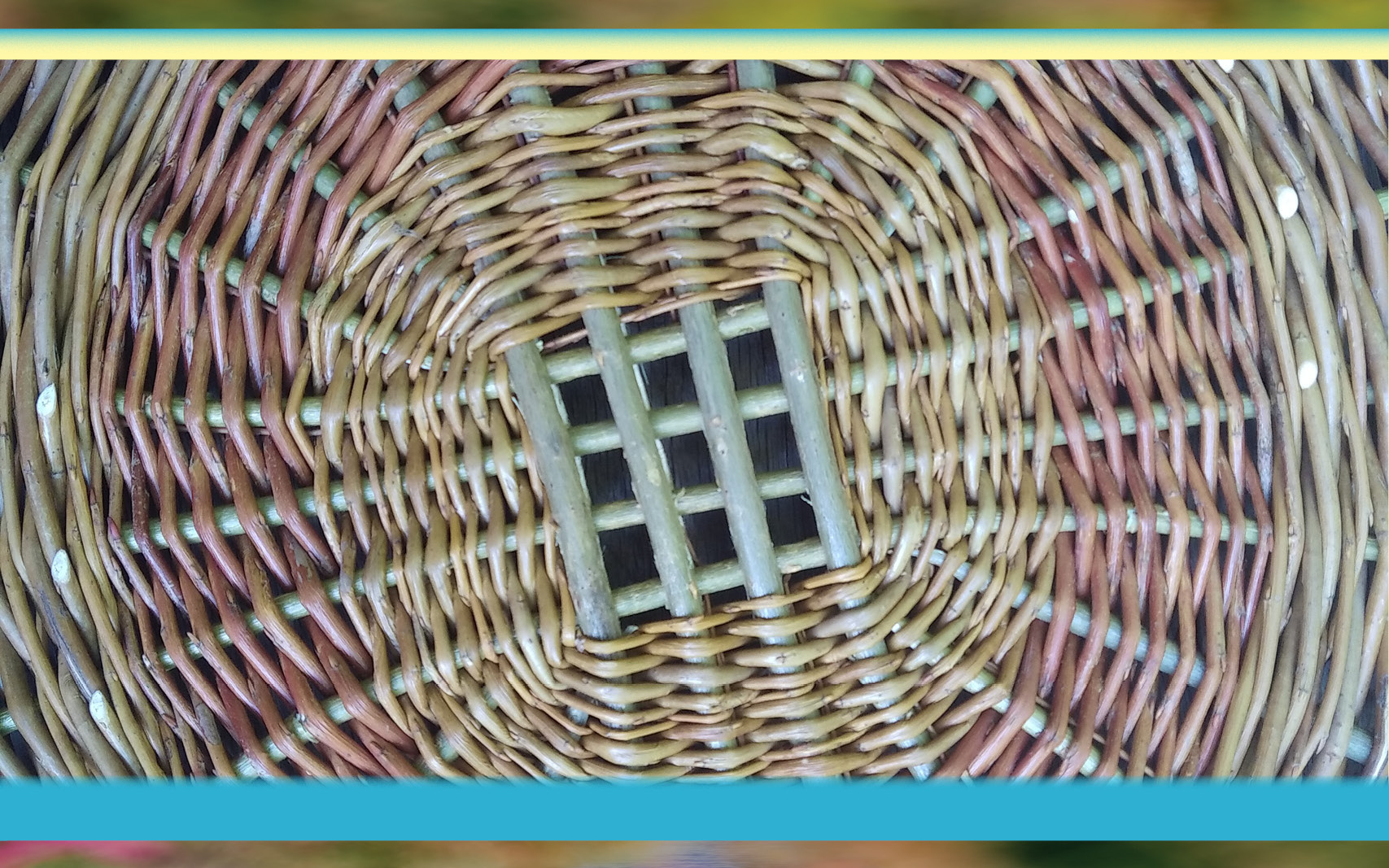 Atelier vannerie tressage à fond plat, Les ateliers Plein-air © Gabriel Thiney, Mucem