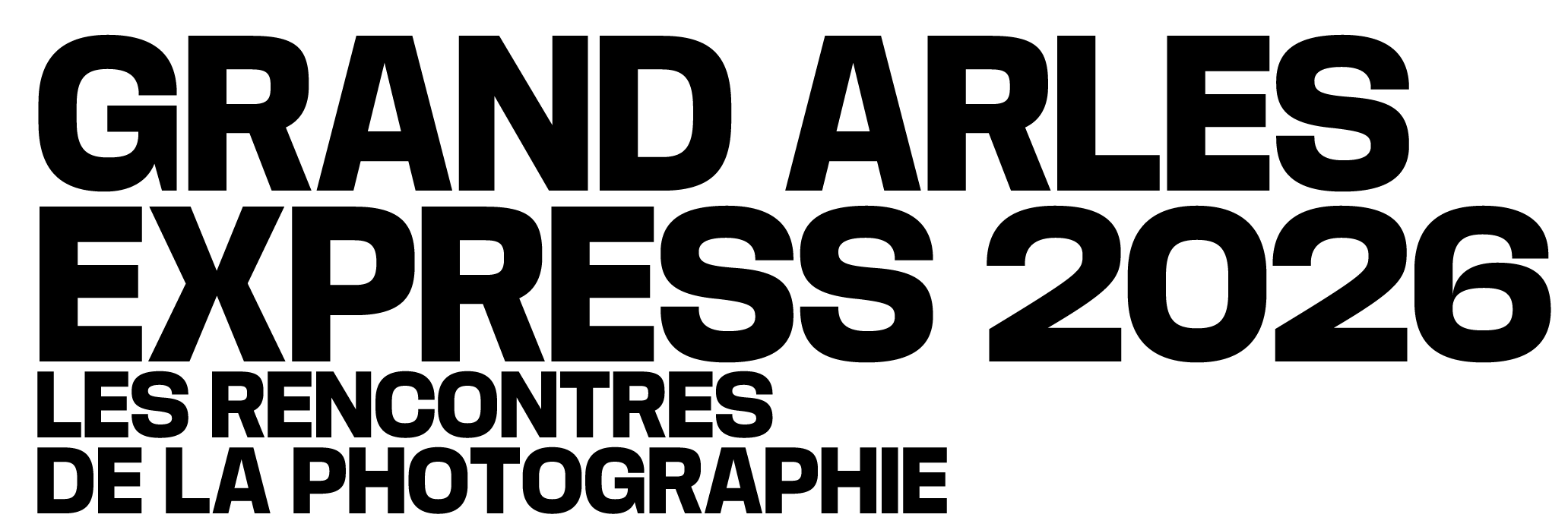 Logo Grand Arles Express 2026 