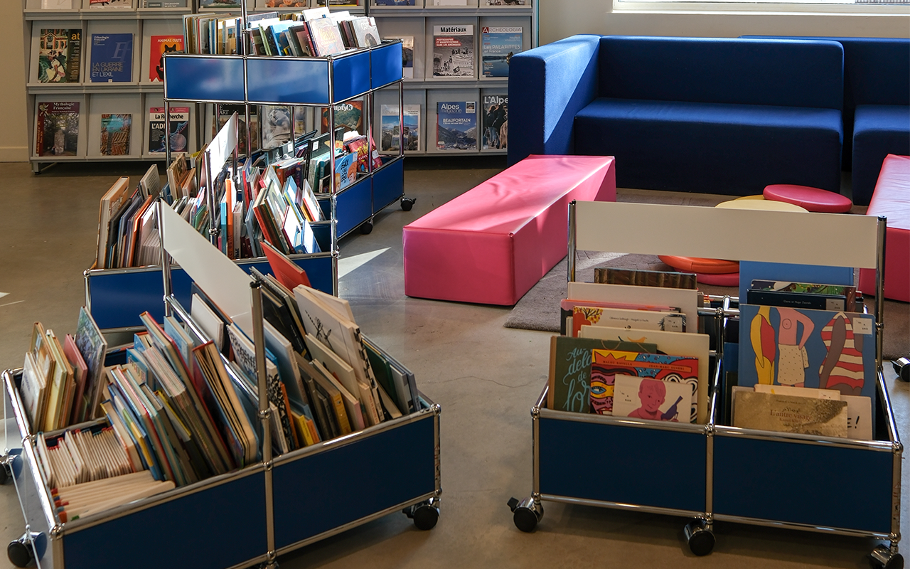 Bibliothèque © Adèle Mélice-Dodart, CCR
