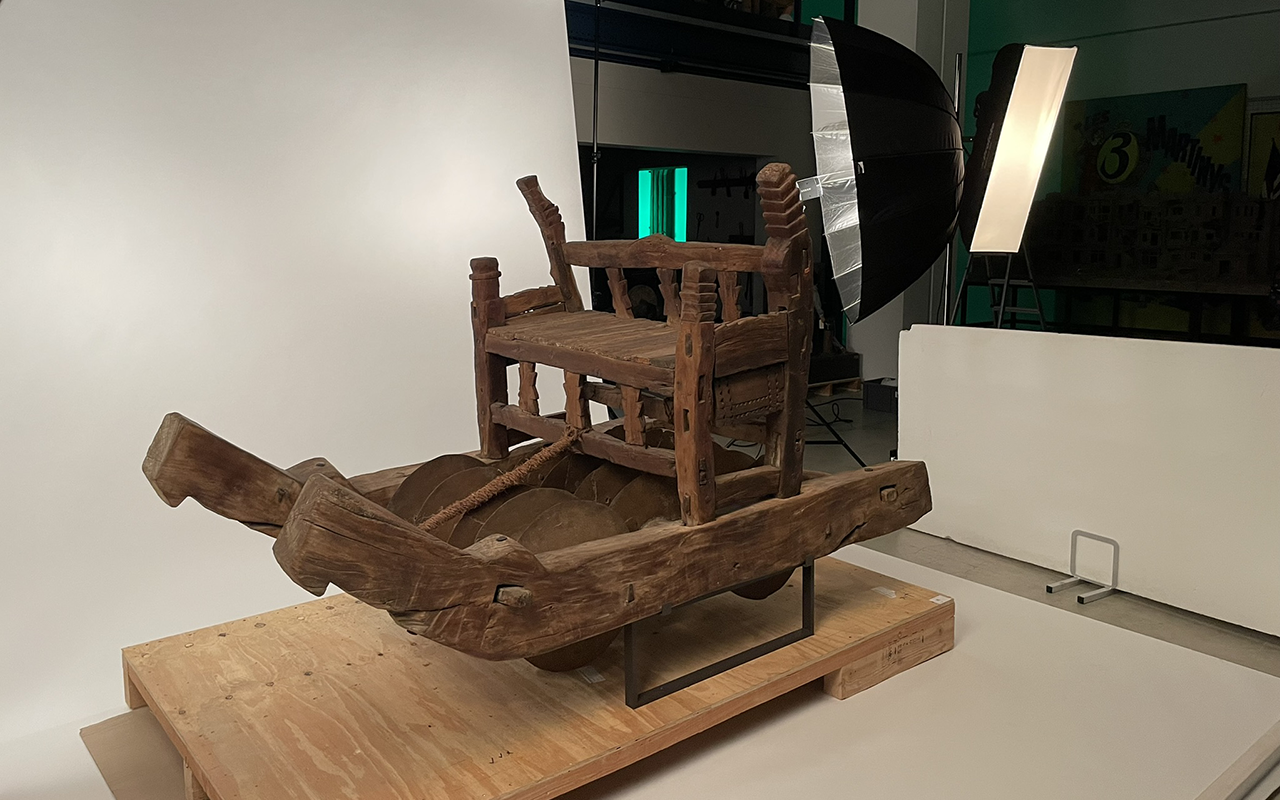 Hache-paille, Réserves du Mucem, CCR, Mucem © Enora Le Noliot