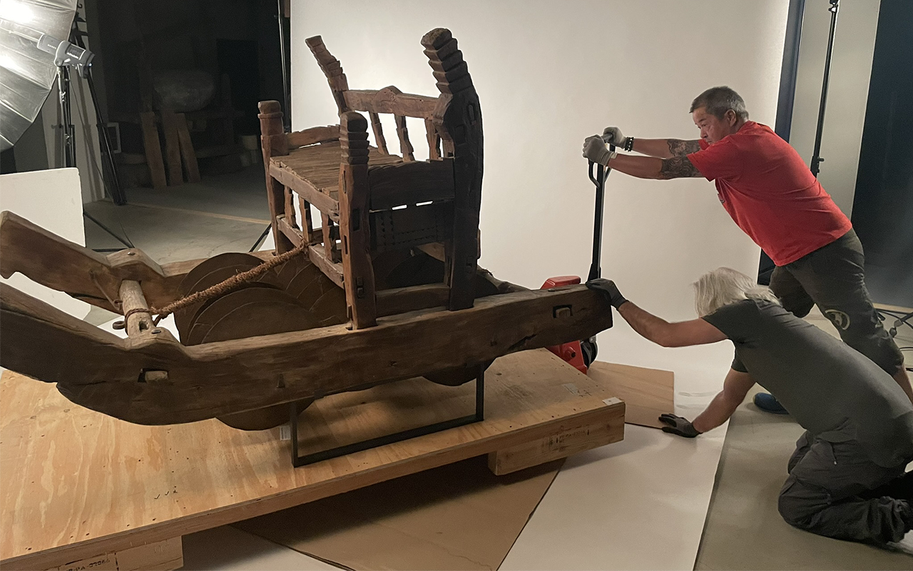Hache-paille, Réserves du Mucem, CCR, Mucem © Enora Le Niliot